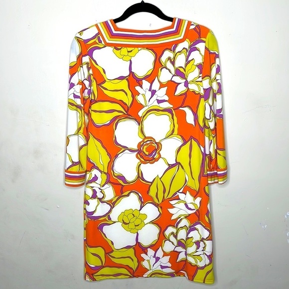 Trina Turk Colorful Shanta Anacapri Dress MSRP $119 - Picture 3 of 12